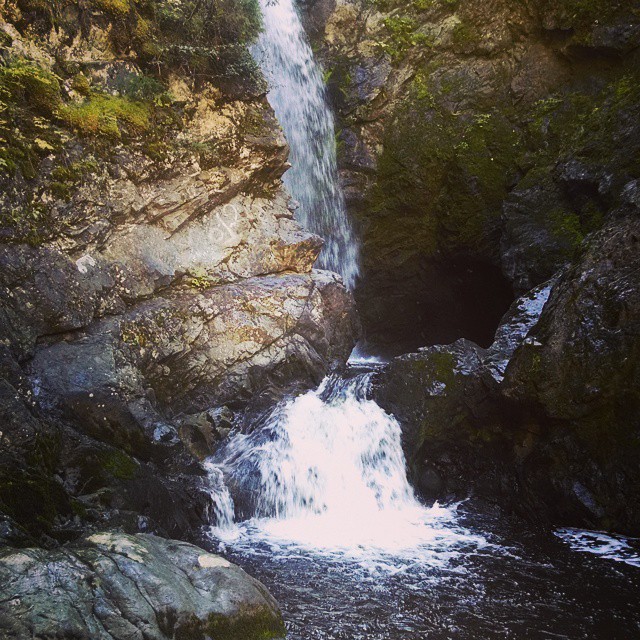 A lower-flow view of Hixon Falls