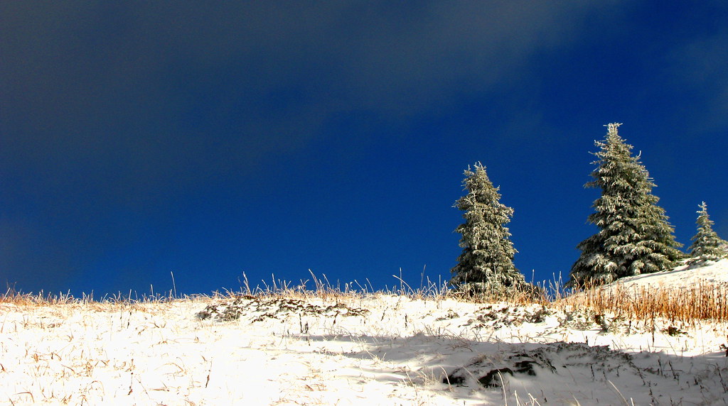 Early snow on Mount Murray in the Cariboo Mountains near Wells