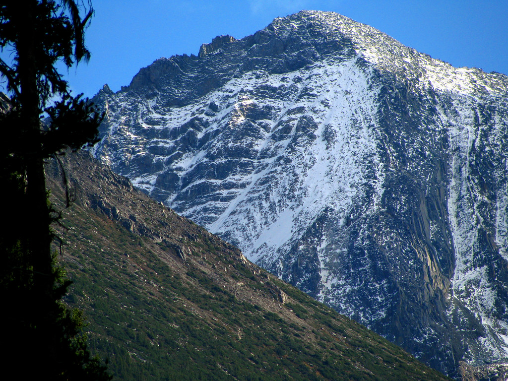 Mountains at the north end of Eagle Valley, west of McBride